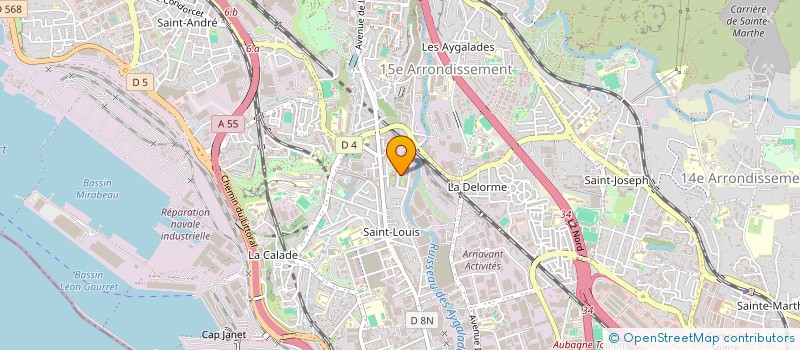 localisation de l'entreprise MONSIEUR MOHAMED DERAAOUI à MARSEILLE