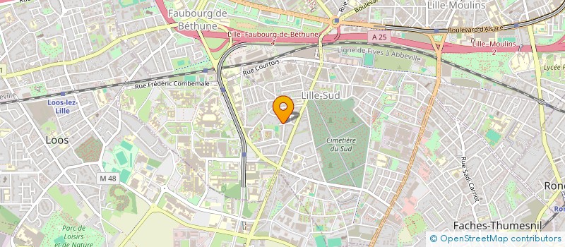 localisation de l'entreprise MONSIEUR MOHAMED DERBAL à LILLE