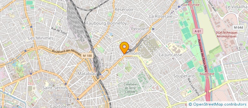 localisation de l'entreprise MONSIEUR MOHAMED DERBALI à TOULOUSE