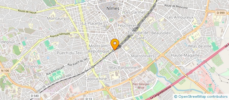 localisation de l'entreprise MONSIEUR MOHAMED DERFOUFI  NIMES