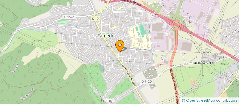 localisation de l'entreprise MONSIEUR MOHAMED DERKAOUI  FAMECK