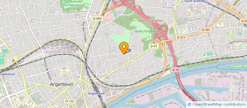 localisation de l'entreprise MONSIEUR MOHAMED DERMECHE  ARGENTEUIL