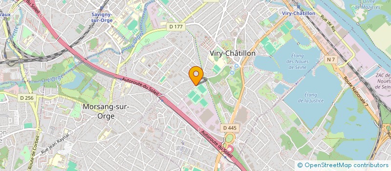 localisation de l'entreprise MONSIEUR MOHAMED DEROUICHE à VIRY-CHATILLON