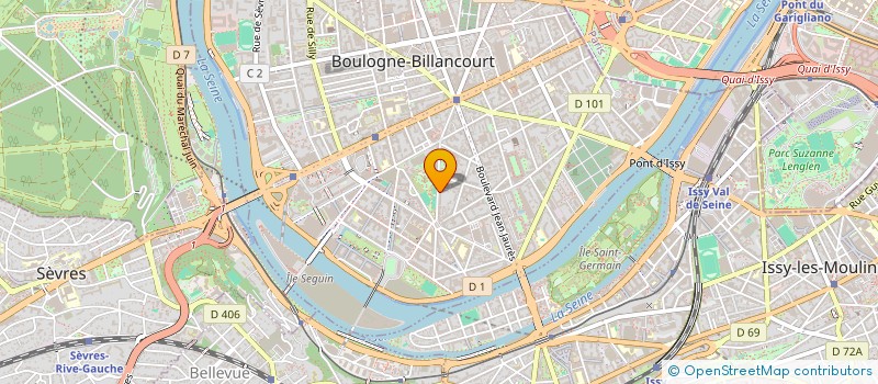 localisation de l'entreprise MONSIEUR MOHAMED DHANE à BOULOGNE-BILLANCOURT