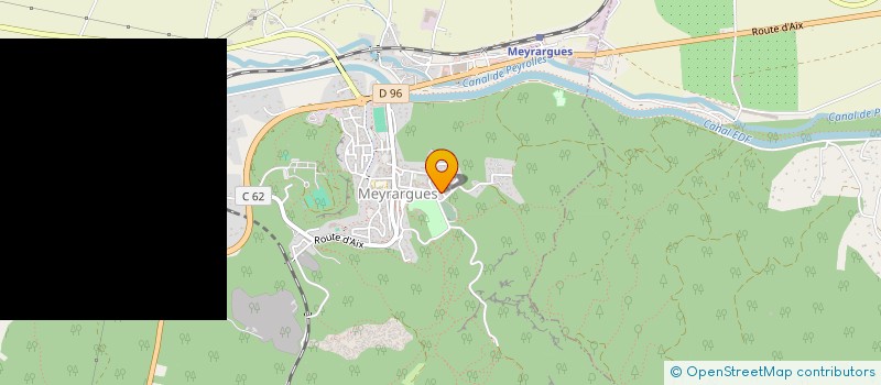 localisation de l'entreprise MONSIEUR MOHAMED DHAOU  MEYRARGUES