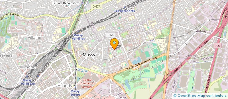 localisation de l'entreprise MONSIEUR MOHAMED DHORBANE à MASSY