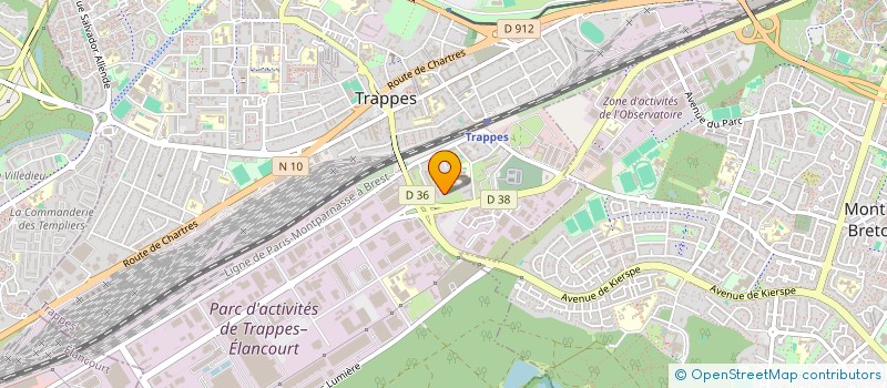 localisation de l'entreprise MONSIEUR MOHAMED DIABY  TRAPPES