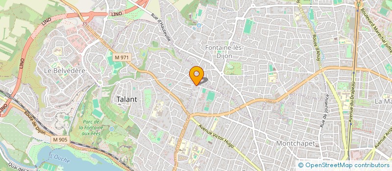 localisation de l'entreprise MONSIEUR MOHAMED DIABY  DIJON