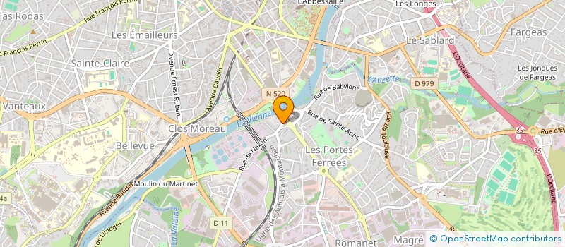 localisation de l'entreprise MONSIEUR MOHAMED DIABY à LIMOGES
