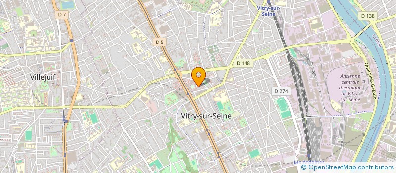 localisation de l'entreprise MONSIEUR MOHAMED DIABY à VITRY-SUR-SEINE