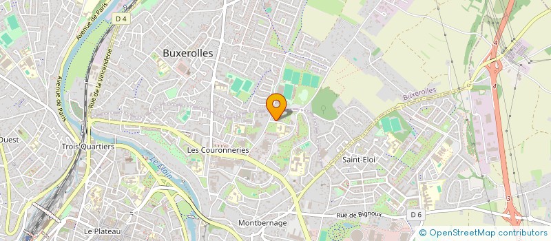 localisation de l'entreprise MONSIEUR MOHAMED DIABY  POITIERS