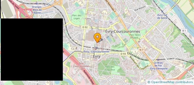 localisation de l'entreprise MONSIEUR MOHAMED DIABY à EVRY-COURCOURONNES