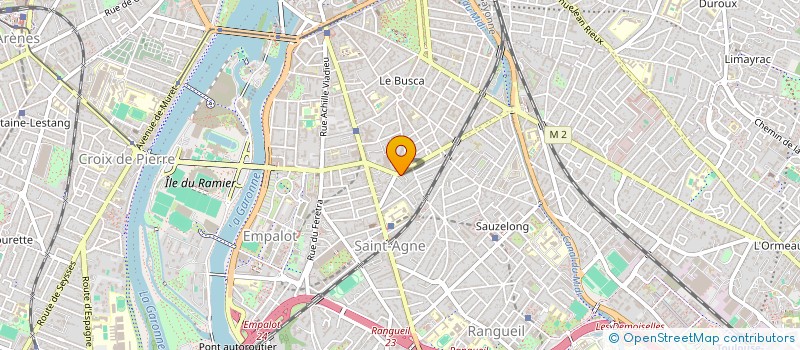 localisation de l'entreprise MONSIEUR MOHAMED DIABY  TOULOUSE