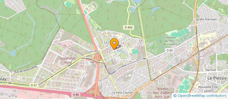 localisation de l'entreprise MONSIEUR MOHAMED DIABY à MEUDON