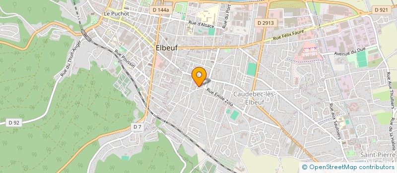 localisation de l'entreprise MONSIEUR MOHAMED DIAGANA  CAUDEBEC-LES-ELBEUF