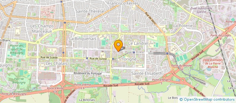 localisation de l'entreprise MONSIEUR MOHAMED DIAKHABY  RENNES