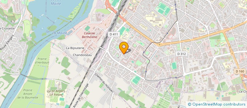 localisation de l'entreprise MONSIEUR MOHAMED DIAKHABY à ANGERS