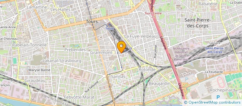 localisation de l'entreprise MONSIEUR MOHAMED DIAKHABY  TOURS