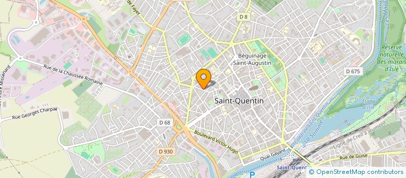 localisation de l'entreprise MONSIEUR MOHAMED DIAKITE à SAINT-QUENTIN