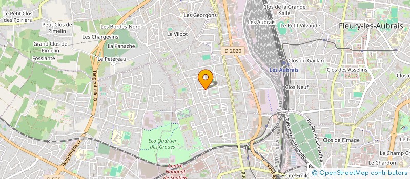 localisation de l'entreprise MONSIEUR MOHAMED DIAKITE à ORLEANS