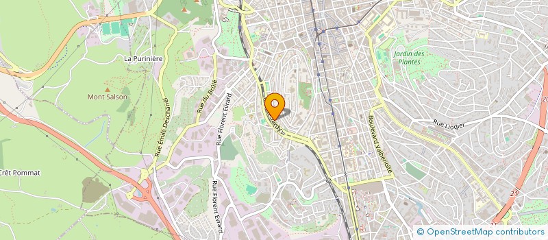 localisation de l'entreprise MONSIEUR MOHAMED DIAKITE  SAINT-ETIENNE