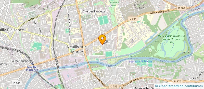 localisation de l'entreprise MONSIEUR MOHAMED DIALLO à NEUILLY-SUR-MARNE