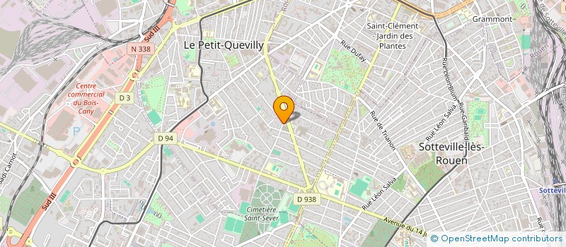 localisation de l'entreprise MONSIEUR MOHAMED DIALLO à LE PETIT-QUEVILLY