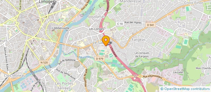 localisation de l'entreprise MONSIEUR MOHAMED DIALLO à LIMOGES
