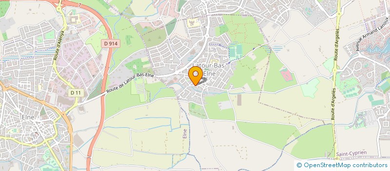 localisation de l'entreprise MONSIEUR MOHAMED DIANI  ELNE