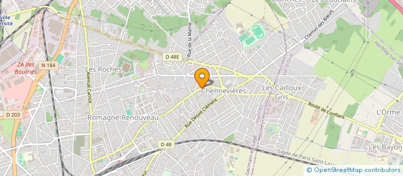 localisation de l'entreprise MONSIEUR MOHAMED DIAOUNE  CONFLANS-SAINTE-HONORINE