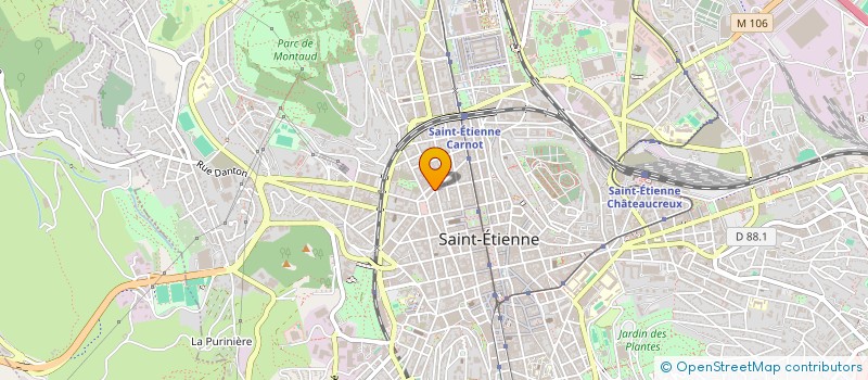 localisation de l'entreprise MONSIEUR MOHAMED DIARISSO  SAINT-ETIENNE