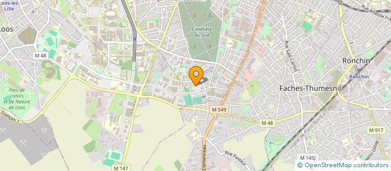 localisation de l'entreprise MONSIEUR MOHAMED DIAWARA  LILLE