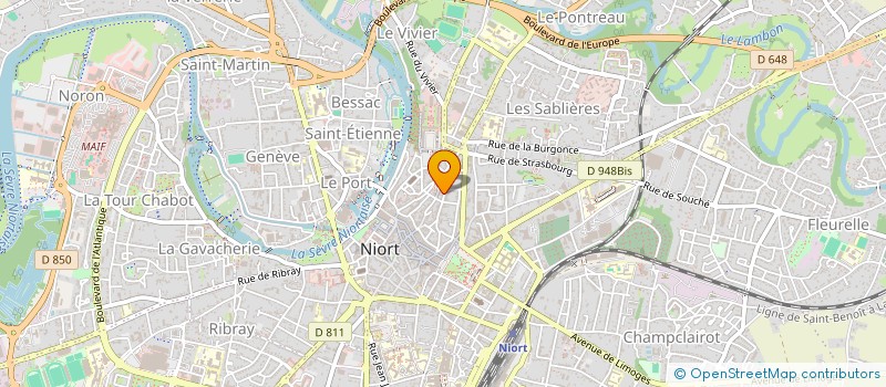 localisation de l'entreprise MONSIEUR MOHAMED DIAWARA à NIORT