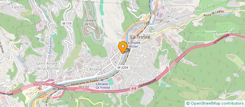 localisation de l'entreprise MONSIEUR MOHAMED DIHI à NICE