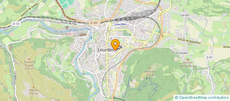 localisation de l'entreprise MONSIEUR MOHAMED DILMI à LOURDES