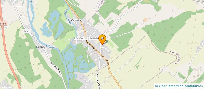 localisation de l'entreprise MONSIEUR MOHAMED DILMI  CLEF VALLEE D'EURE