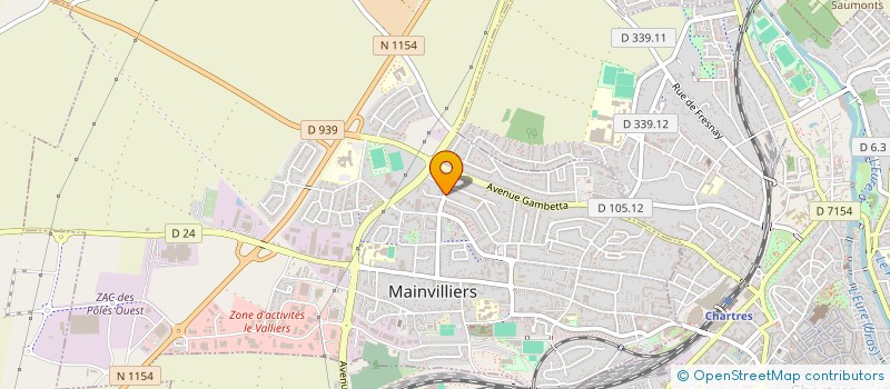 localisation de l'entreprise MONSIEUR MOHAMED DIOMANDE à MAINVILLIERS