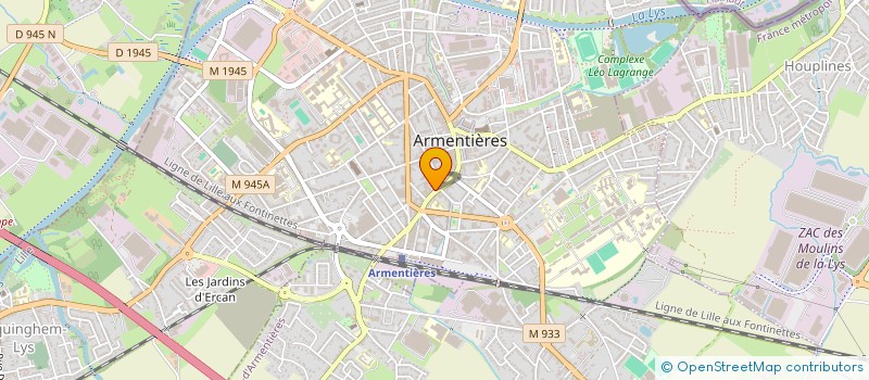 localisation de l'entreprise MONSIEUR MOHAMED DIOURI  ARMENTIERES