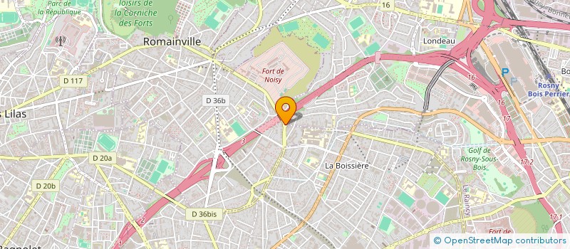 localisation de l'entreprise MONSIEUR MOHAMED DIYA à ROMAINVILLE
