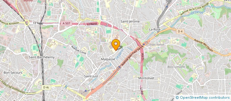 localisation de l'entreprise MONSIEUR MOHAMED DJA YAHIA  MARSEILLE