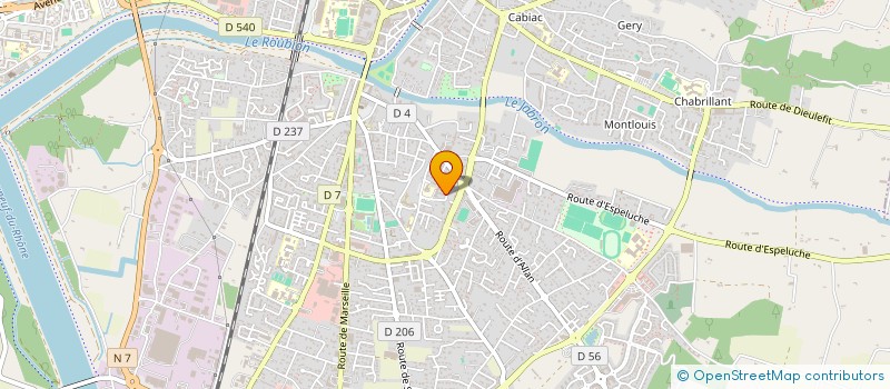 localisation de l'entreprise MONSIEUR MOHAMED DJAAFAR  MONTELIMAR