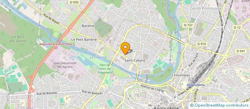 localisation de l'entreprise MONSIEUR MOHAMED DJADAOUI à ANGOULEME
