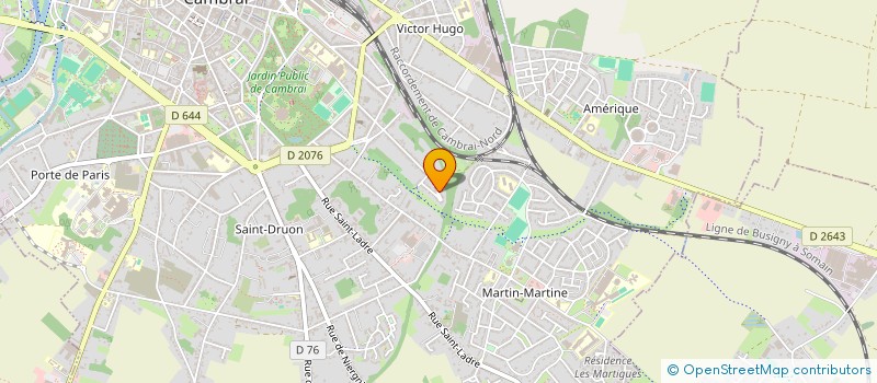 localisation de l'entreprise MONSIEUR MOHAMED DJAFER  CAMBRAI