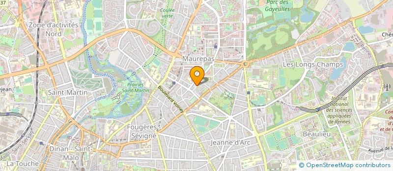 localisation de l'entreprise MONSIEUR MOHAMED DJAID  RENNES