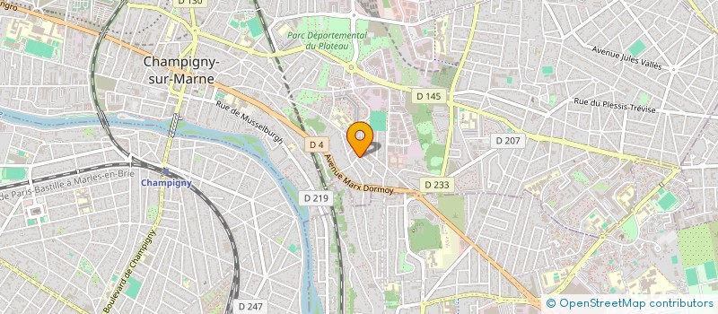 localisation de l'entreprise MONSIEUR MOHAMED DJANKA TRAORE  CHAMPIGNY-SUR-MARNE