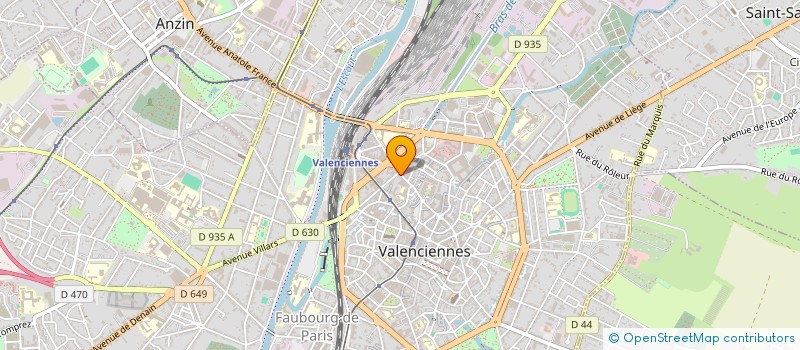 localisation de l'entreprise MONSIEUR MOHAMED DJAROUM à VALENCIENNES