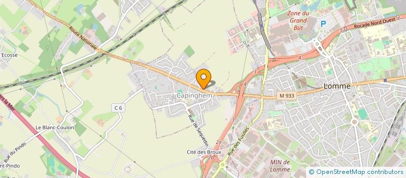 localisation de l'entreprise MONSIEUR MOHAMED DJEDOUI à LILLE