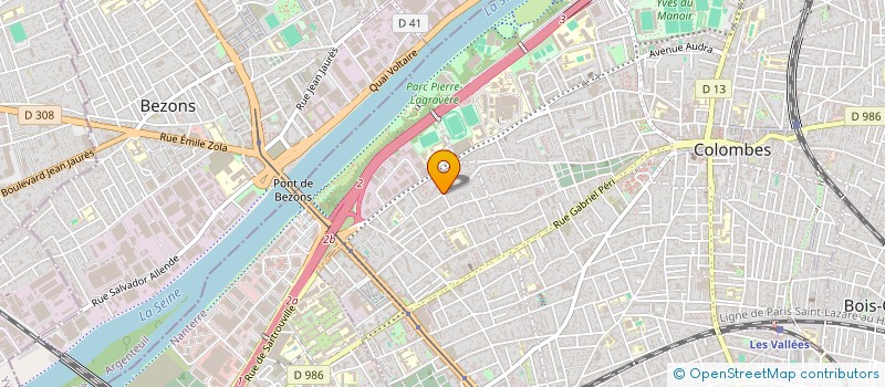localisation de l'entreprise MONSIEUR MOHAMED DJEGHLAF à COLOMBES