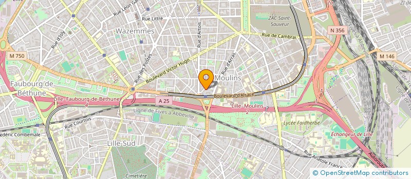 localisation de l'entreprise MONSIEUR MOHAMED DJELLID à LILLE