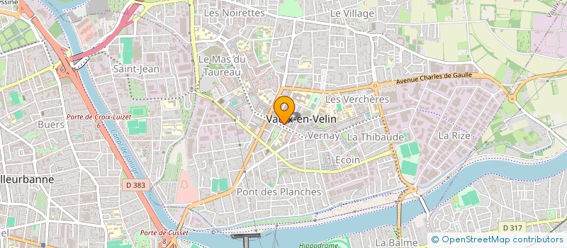 localisation de l'entreprise MONSIEUR MOHAMED DJEMAH  VAULX-EN-VELIN